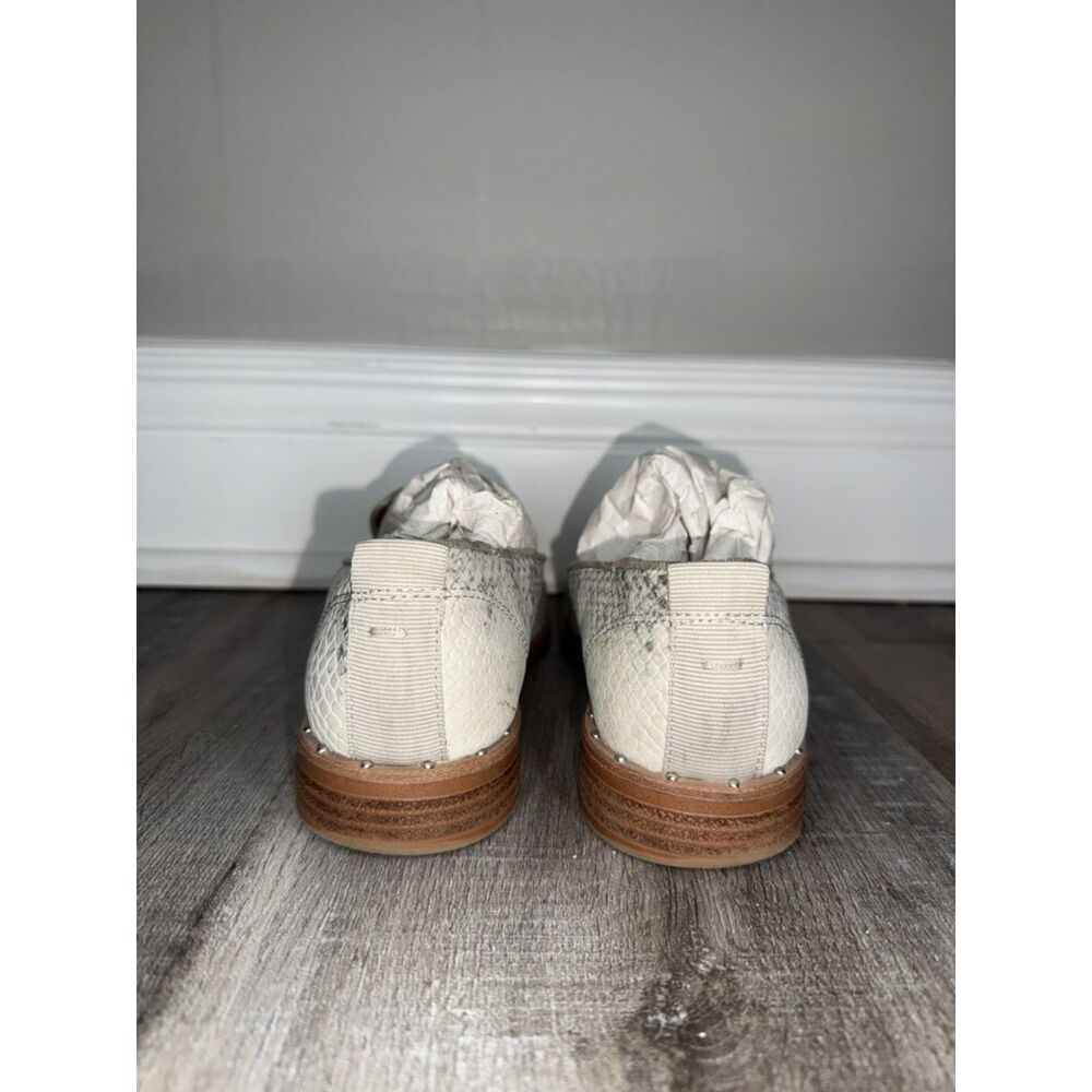 Franco Sarto Women's Snake Print Loafers Size 6 - Picture 4 of 7